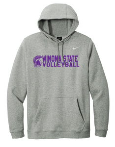 NIKE WSU VOLLEYBALL HOODIE -grey